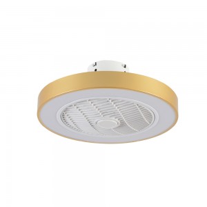 InLight Chilko 36W 3CCT LED Fan Light in Golden Color (101000360)