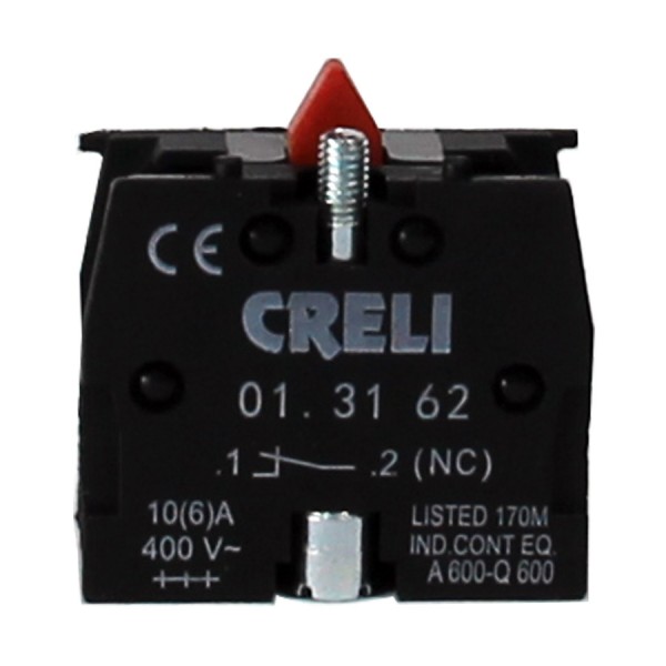 Βοηθητική επαφή Ν/C Creli Μικροϋλικά - Εξαρτήματα Ηλεκτρικών Πινάκων