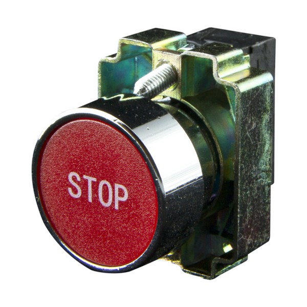 Μπουτόν Κόκκινο STOP N/C Creli Μικροϋλικά - Εξαρτήματα Ηλεκτρικών Πινάκων